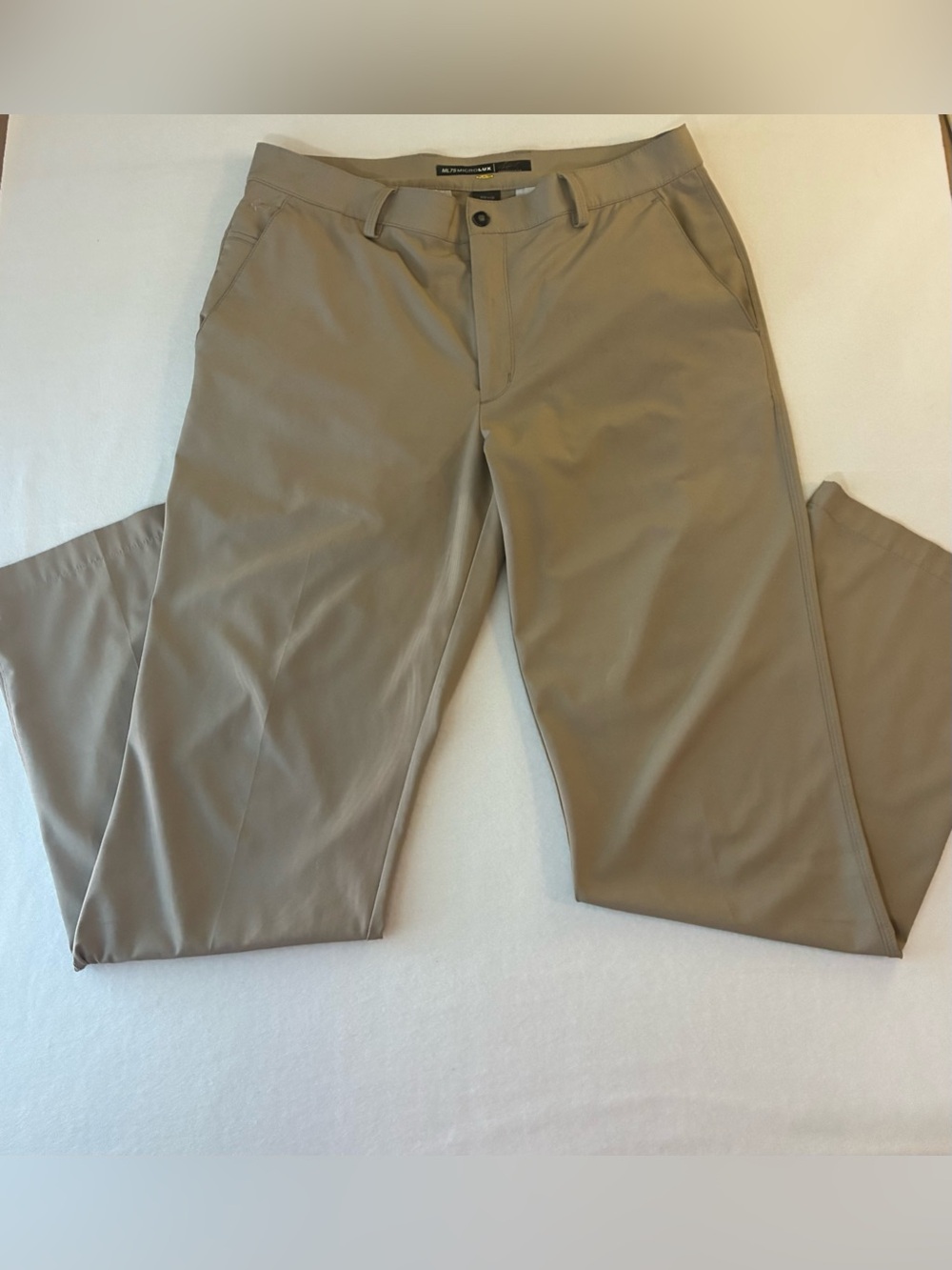 Greg Norman Collection Men's Chino Pants - Light Khaki golf